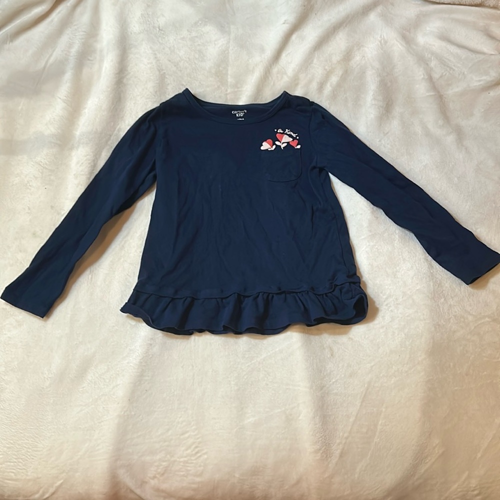 Carter’s long sleeve “Be kind” top